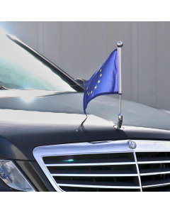  Auto-Fahne Diplomat-Star für Mercedes-Benz Limousinen  für Mercedes-Benz C (W204), E (W211, W212, W213), S (W221, W222, W223)