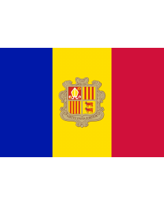 Fahne: Andorra