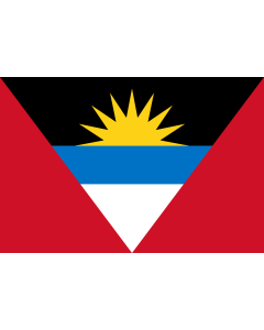 Fahne: Antigua und Barbuda