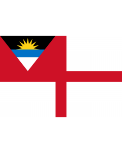 Fahne: Coastguard Ensign of Antigua and Barbuda