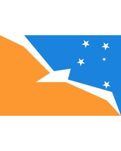 Fahne: Tierra del Fuego (Provinz)