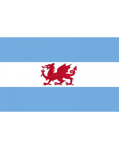 Fahne: Welsh colony in Patagonia | Colonia Galesa de la Patagonia. Más información | Porth Madryn  Y Wladfa