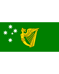 Fahne: Australian Irish heritage