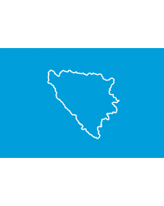 Fahne: BiH  First set of proposal 3 | Third alternative flag of the First set of Proposals for the Bosnian Flag change