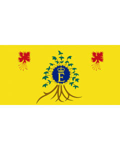 Fahne: Royal Standard of Barbados | Queen Elizabeth II s personal flag for use in Barbados