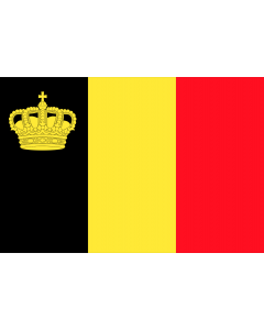 Fahne: Belgium yacht ensign