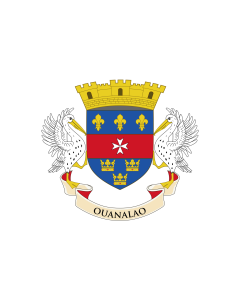 Fahne: Saint-Barthélemy