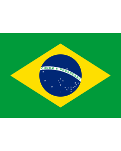 Fahne: Brazil  1889–1960 | Brazil from 1889 to 1960 with 21 stars | Brasil de 1889 a 1960 com 21 estrelas