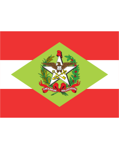Fahne: Santa Catarina