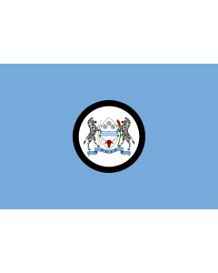 Fahne: Standard of the President of Botswana