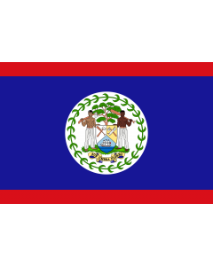 Fahne: Belize