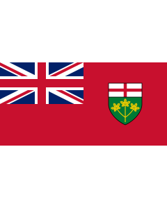 Fahne: Ontario