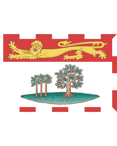 Fahne: Prince Edward Island