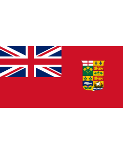 Fahne: Canada 1868 Red