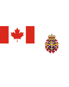 Fahne: Canadian Forces | Joint service flag of the Canadian Forces