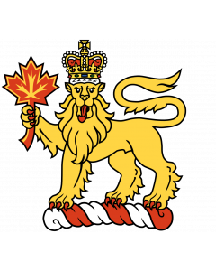 Fahne: Crest of the Governor General of Canada