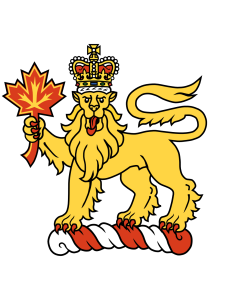 Fahne: Crest of the Governor General of Canada