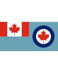Fahne: Royal Canadian Air Force ensign