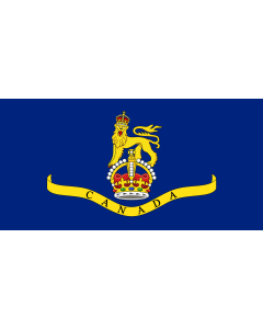Fahne: Standard of the Canadian Governor General 1931 | Created the image myself using the base image template at the Commons