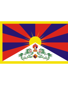 Fahne: Tibet