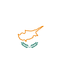 Fahne: Cyprus  1960 | A flag of Cyprus in 1960 | Chipre em 1960