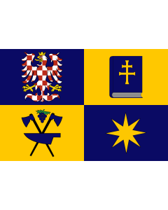 Fahne: Region Zlín