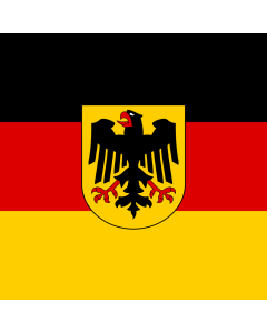 Fahne: Bundesminister Deutschland