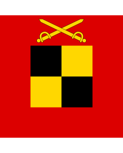 Fahne: Heeresführungskommando 1995 Bundeswehr