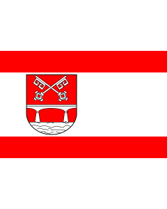 Fahne: Petershagen | It is easy to put a border around this flag image