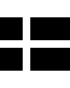 Fahne: Danish flag of mourning | Alleged early modern Danish flag of mourning  Sorgeflag