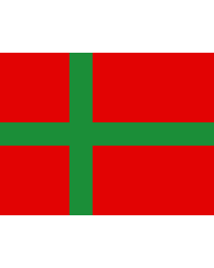 Fahne: Denmark Bornholm | Unofficial flag of Bornholm  Denmark