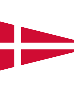 Fahne: Naval Rank Denmark Senior Officer Afloat