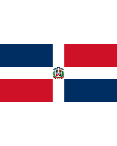 Fahne: Naval Ensign of the Dominican Republic