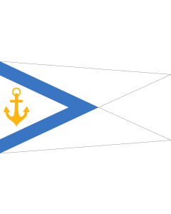 Fahne: Estonia - Chief of Naval Forces | Pennant of the Estonian Chief of Naval Forces | Mereväe ülema vimpel