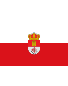 Fahne: Abenójar Spain | Abenójar, in Ciudad Real province, Spain | Rectangular