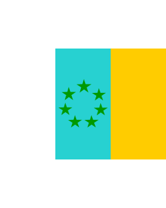Fahne: Siete Estrellas Verdes | Esta es la bandera nacionalista canaria