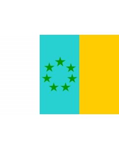 Fahne: Siete Estrellas Verdes | Esta es la bandera nacionalista canaria