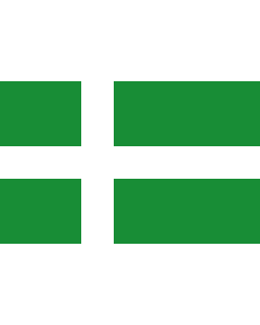 Fahne: Sami people  unofficial | Sami people  unofficial  - the colours  green and white