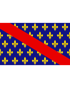 Fahne: Bourbonnais | French province of Bourbonnais