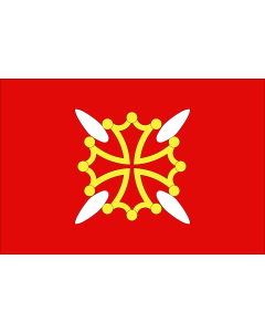 Fahne: Non-officiel fr département Haute-Garonne | Haute-Garonne | Département de la Haute-Garonne