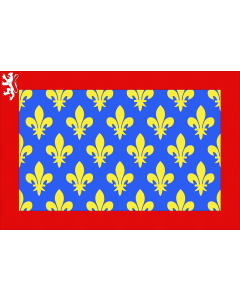 Fahne: Fr département Sarthe | Sarthe | Département de la Sarthe | Banniel departamant ar Sarthe  pe ar Seurzh