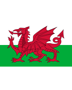 Fahne: Wales