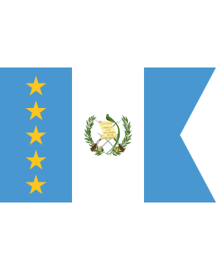 Fahne: Vice-President of Guatemala | Vice-presidential flag of Guatemala