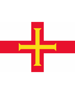 Fahne: Guernsey (Kanalinsel)