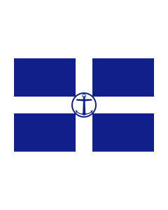 Fahne: Greek pilot boat ensign