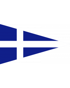 Fahne: Greek Royal Navy Senior officer s