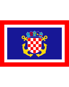 Fahne: Naval Jack of Croatia
