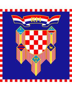 Fahne: President of Croatia | Presidential Flag of the Republic of Croatia | Predsjednika Republike Hrvatske