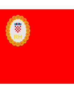 Fahne: Präsidenten des kroatischen Parlaments