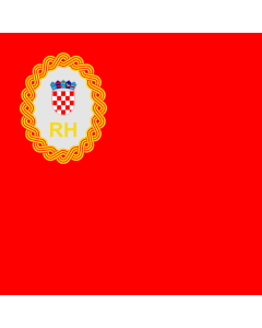 Fahne: Präsidenten des kroatischen Parlaments